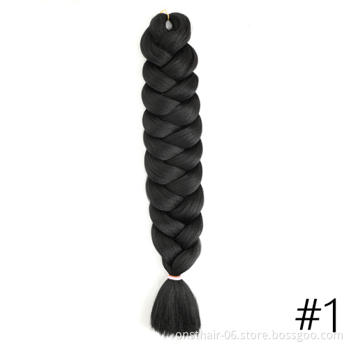 Factory wholesale  41 inch 165g jumbo braiding for women 2021 wholesale crochet hair extensions for braiding hair